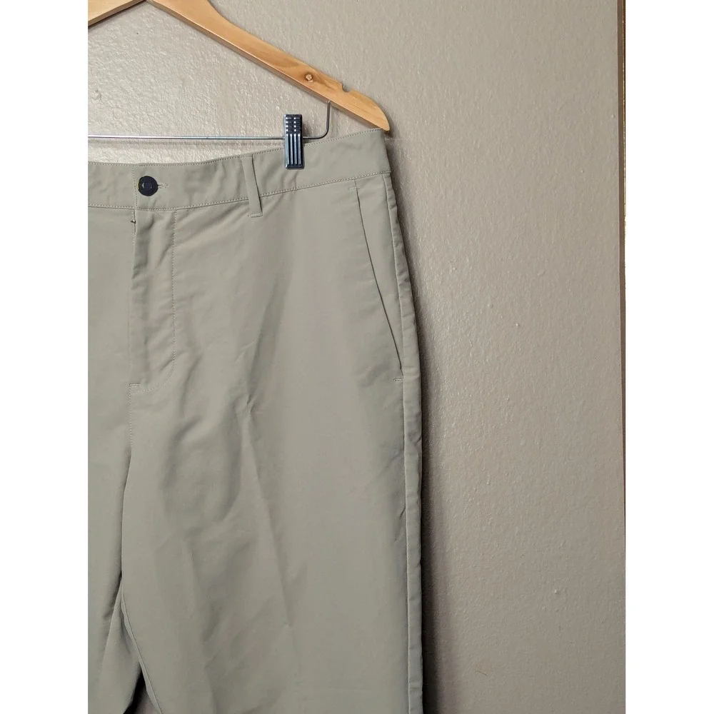 Banana Republic Chino Pants Mens 36x32 Khaki Trousers Straight Fit Casual Work